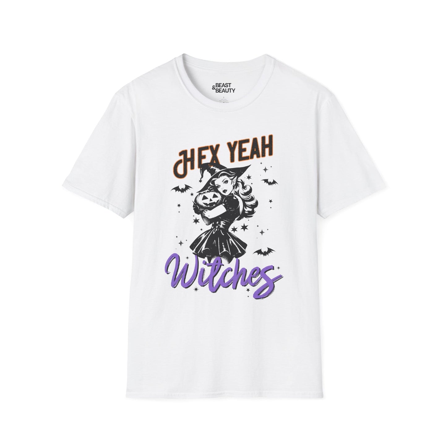 hex yeah witches halloween t-shirt t-shirt front product image