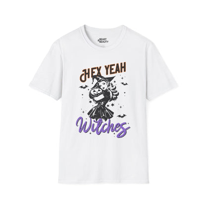 hex yeah witches halloween t-shirt t-shirt front product image
