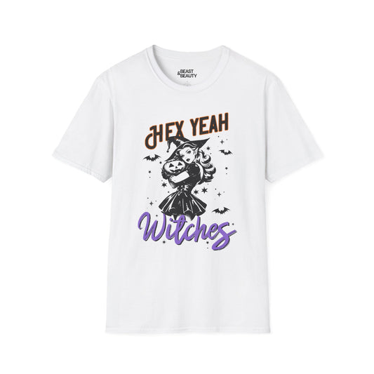 hex yeah witches halloween t-shirt t-shirt front product image