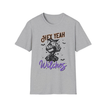 Hex Yeah Witches Halloween T-Shirt - funny t-shirt by Cheeky Business