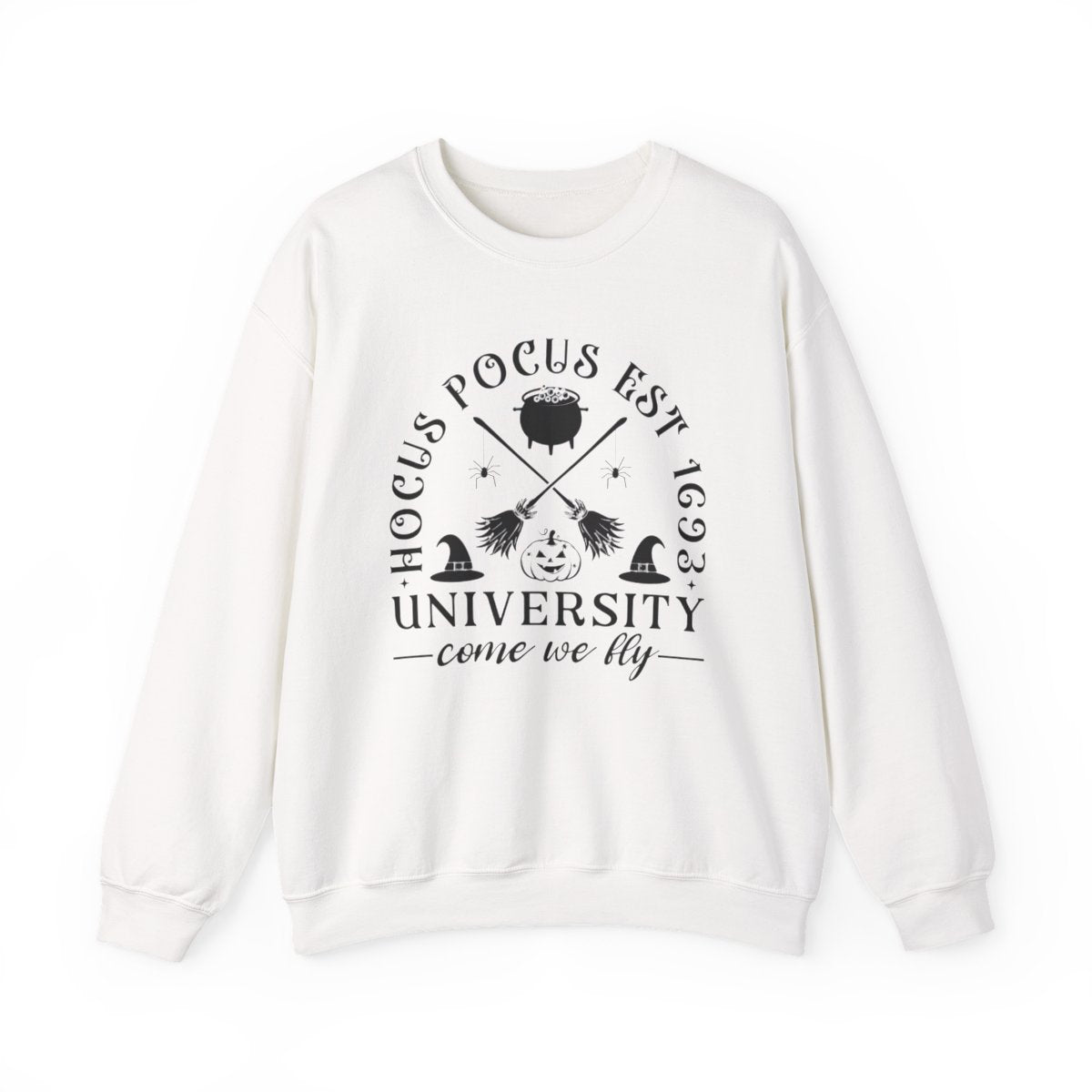 Witch University Halloween Sweatshirt - funny sweatshirt by Cheeky Business