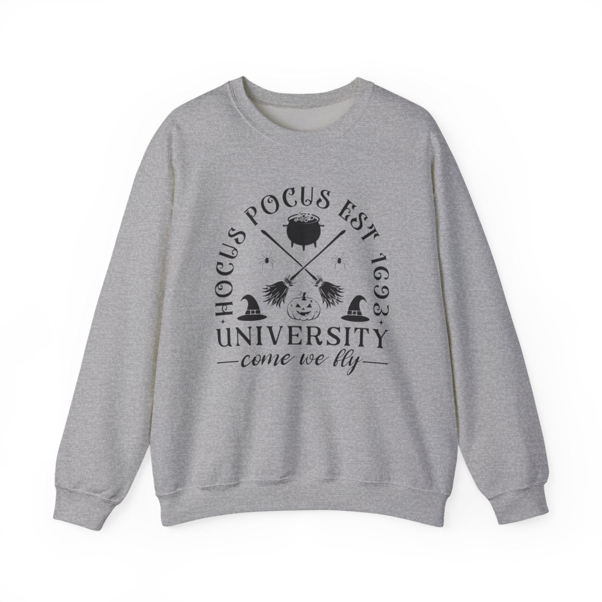 Witch University Halloween Sweatshirt - funny sweatshirt by Cheeky Business
