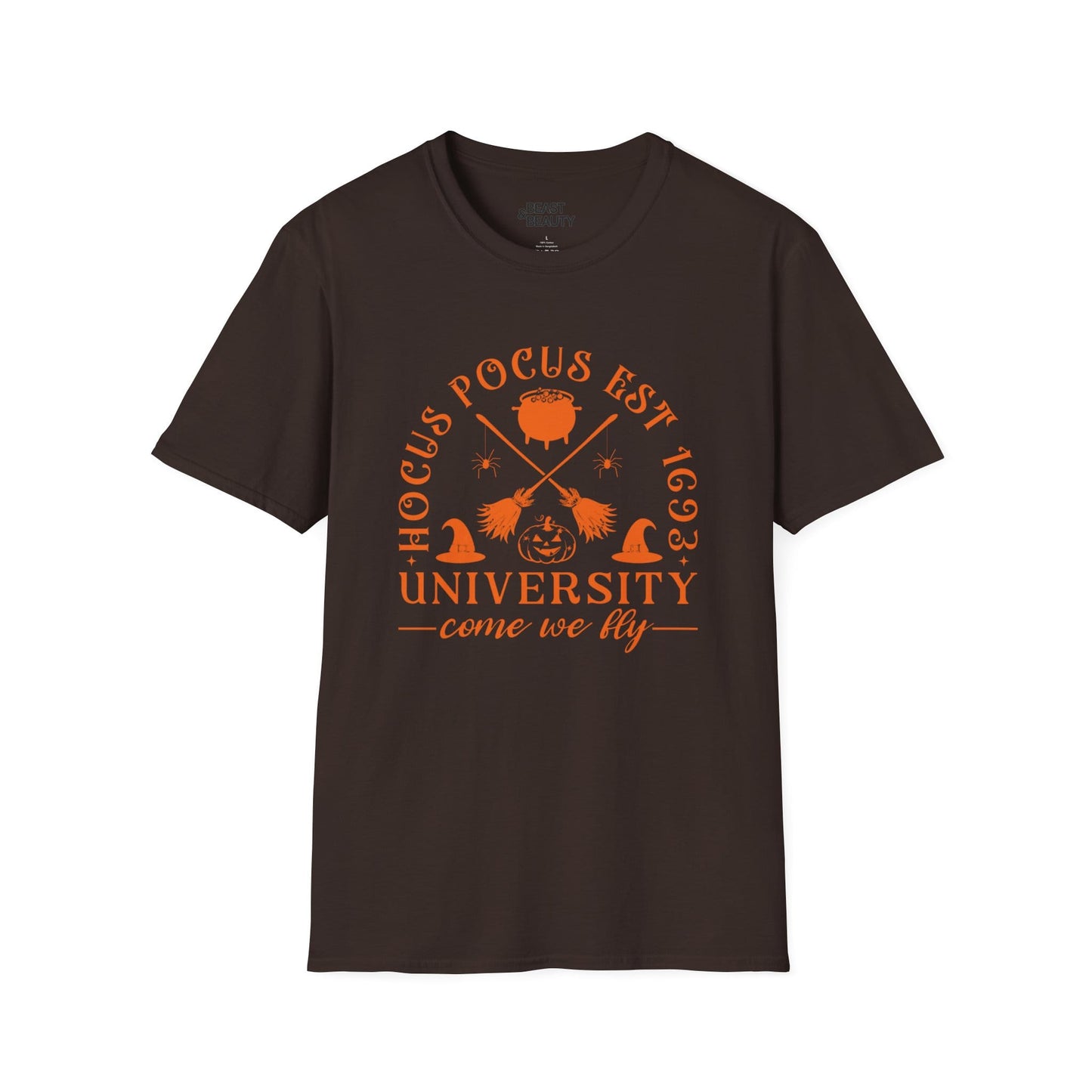 hocus pocus university halloween t-shirt t-shirt second colour product image
