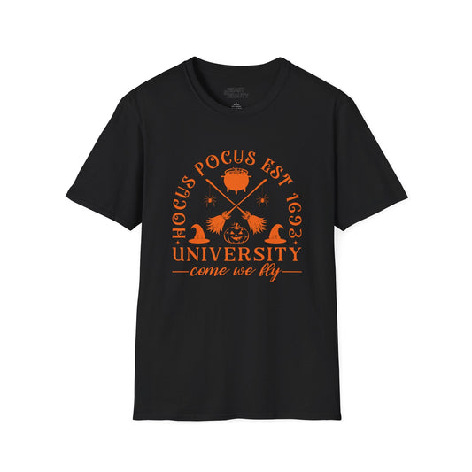 hocus pocus university halloween t-shirt t-shirt alternate colour product image
