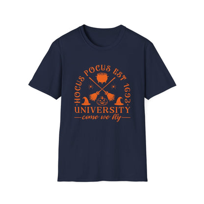 Witch University Halloween T-Shirt - funny t-shirt by Cheeky Business