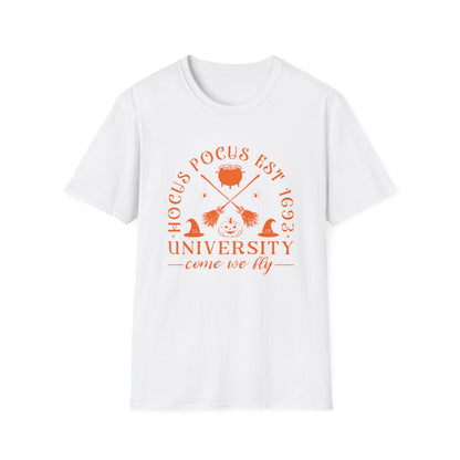 Witch University Halloween T-Shirt - funny t-shirt by Cheeky Business