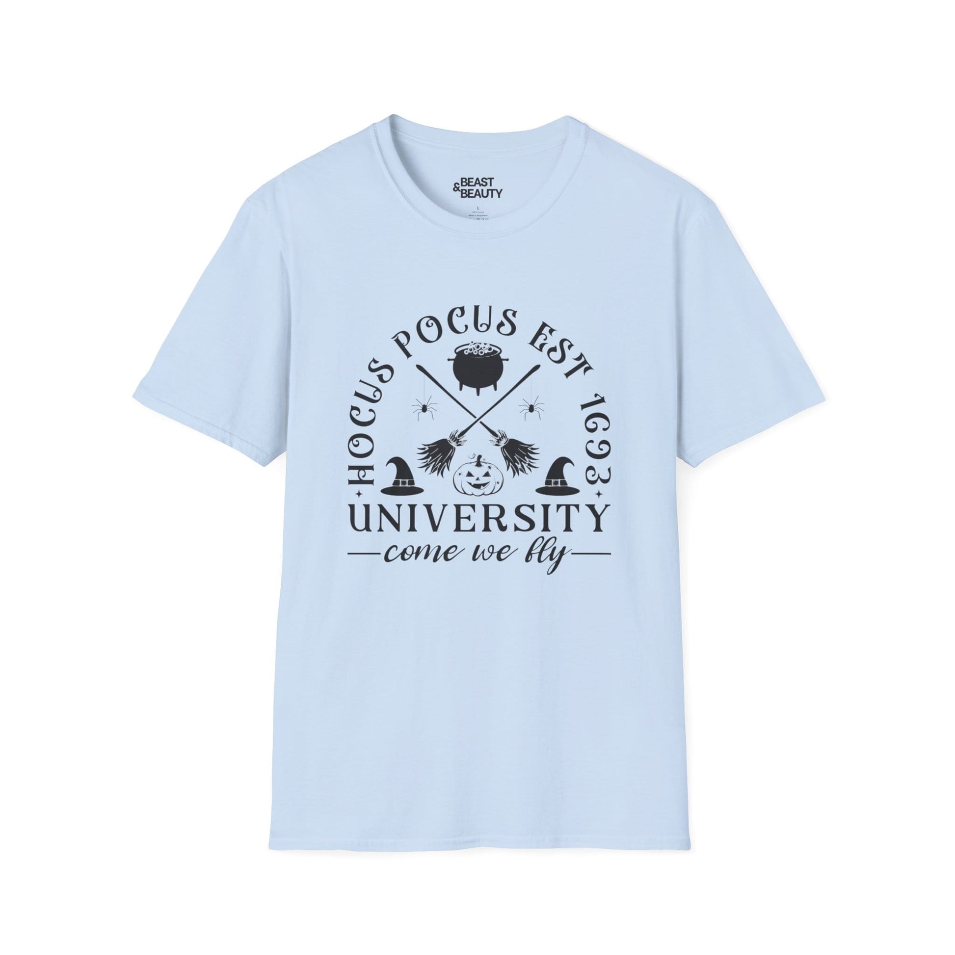 hocus pocus university witchy halloween t-shirt t-shirt third colour product image