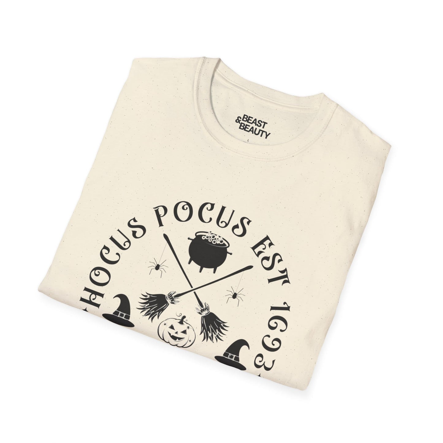 hocus pocus university witchy halloween t-shirt t-shirt fifth colour product image