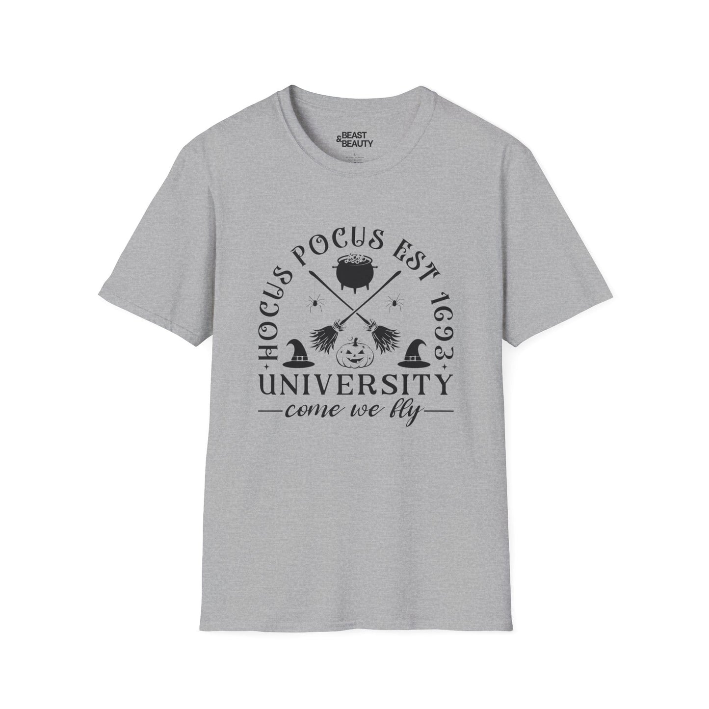 hocus pocus university witchy halloween t-shirt t-shirt second colour product image
