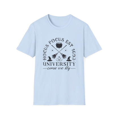 Witch University Witchy Halloween T-Shirt - funny t-shirt by Cheeky Business