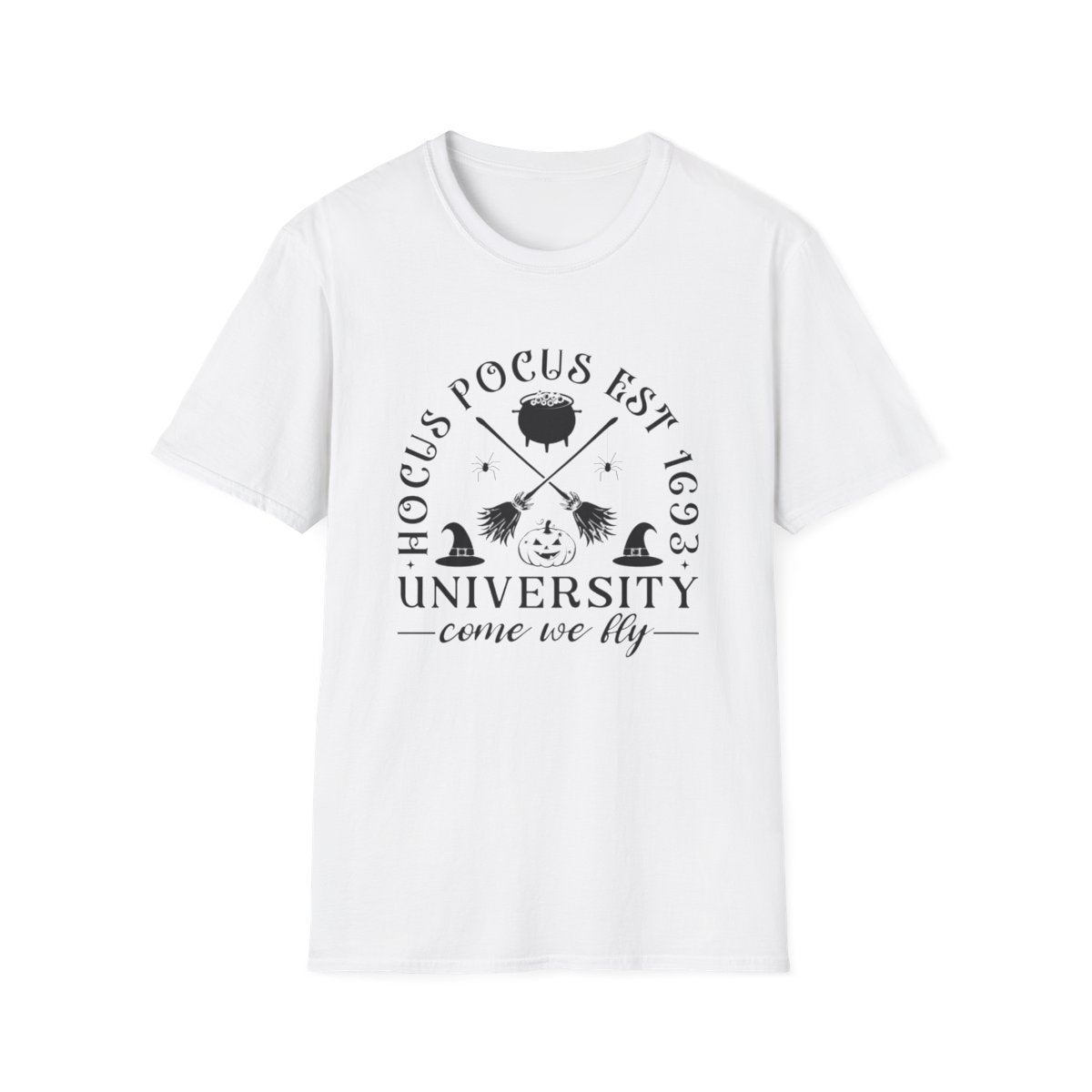 Witch University Witchy Halloween T-Shirt - funny t-shirt by Cheeky Business