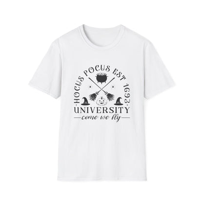 Witch University Witchy Halloween T-Shirt - funny t-shirt by Cheeky Business