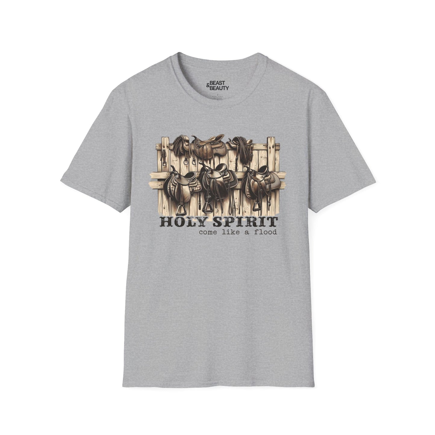 Holy Spirit Come Like a Flood T-Shirt t-shirt product image 3 from Beast and Beauty