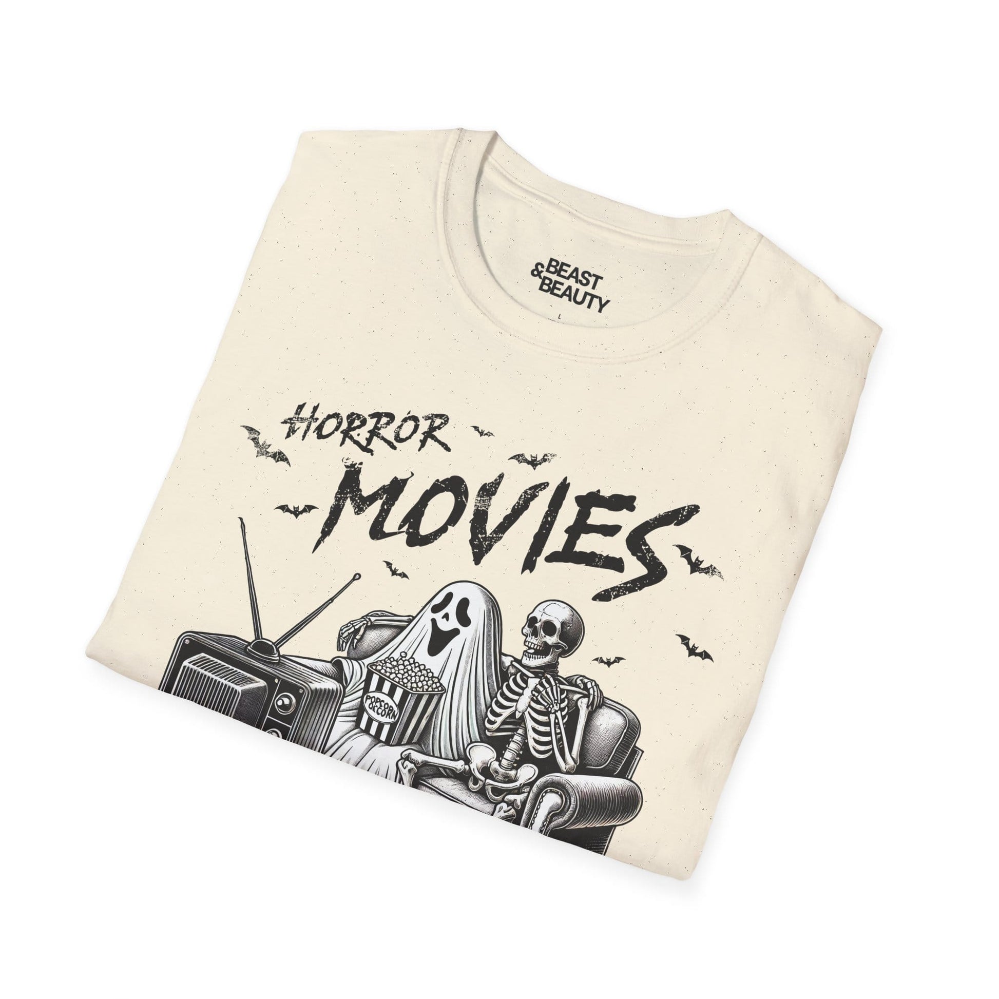 Horror Movies and Chill Graphic T-Shirt t-shirt product image 6 from Beast and Beauty