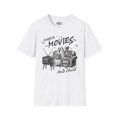 Horror Movies and Chill Graphic T-Shirt t-shirt product image 2 from Beast and Beauty