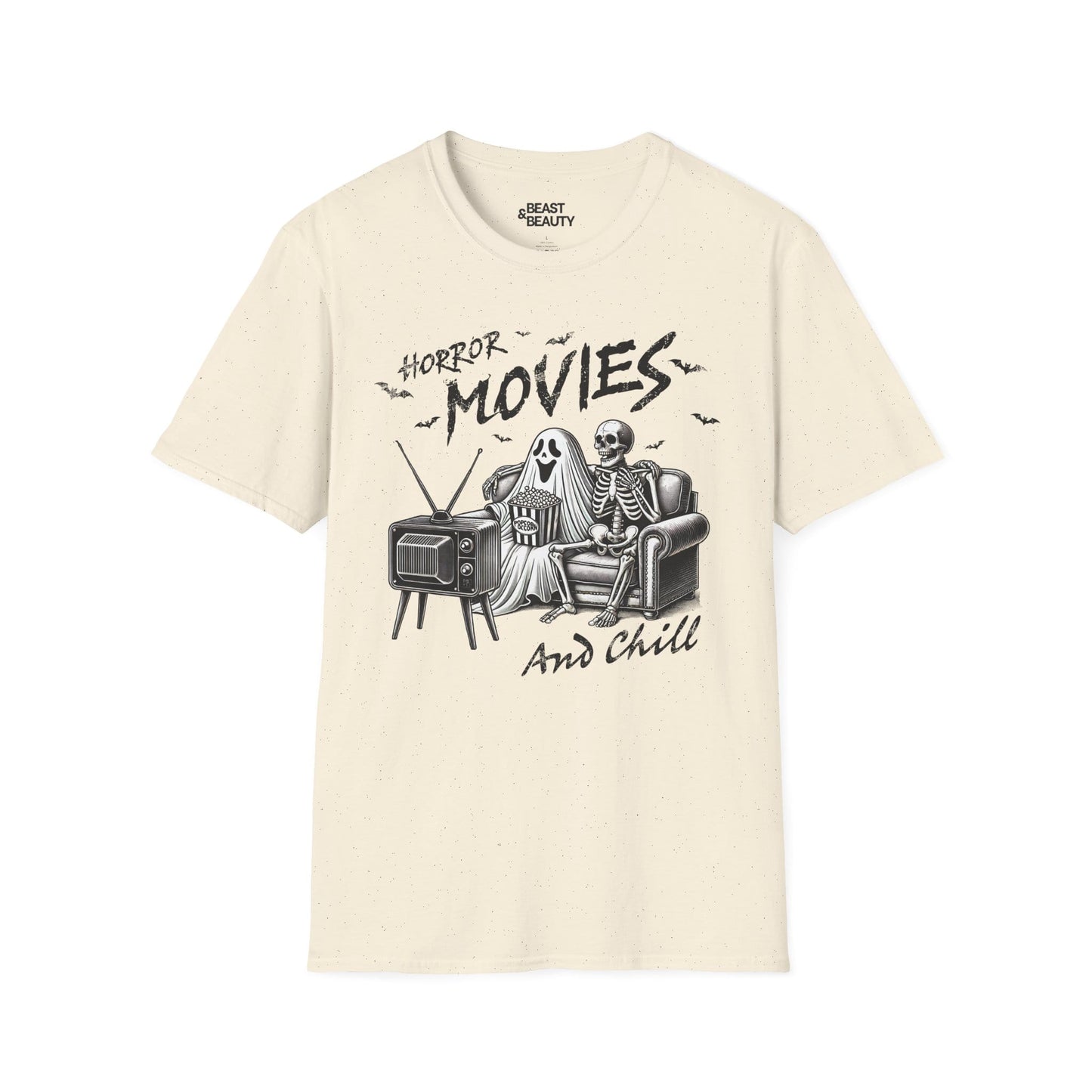Horror Movies and Chill Graphic T-Shirt t-shirt product image 1 from Beast and Beauty