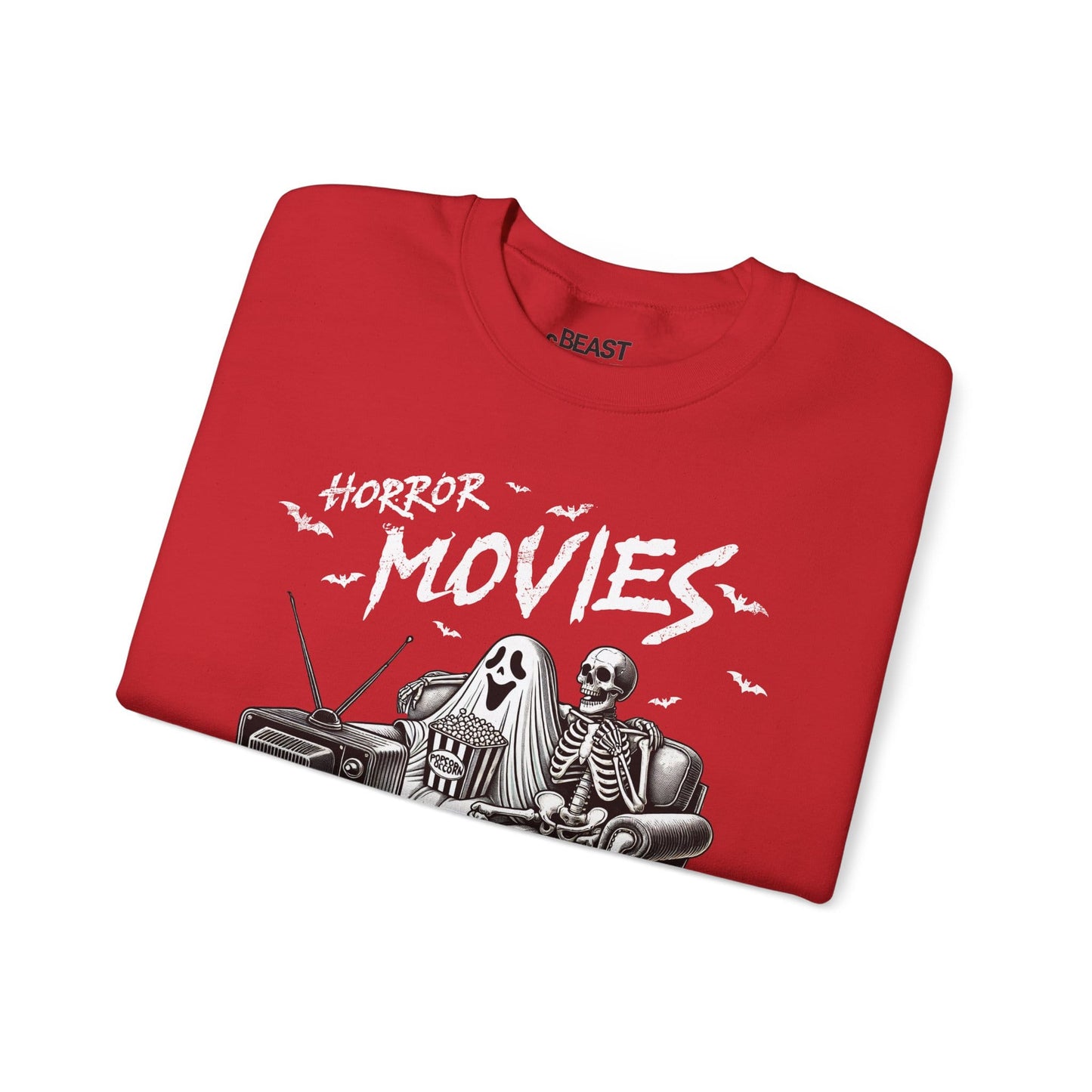 Horror Movies And Chill Halloween Sweatshirt sweatshirt product image 6 from Beast and Beauty