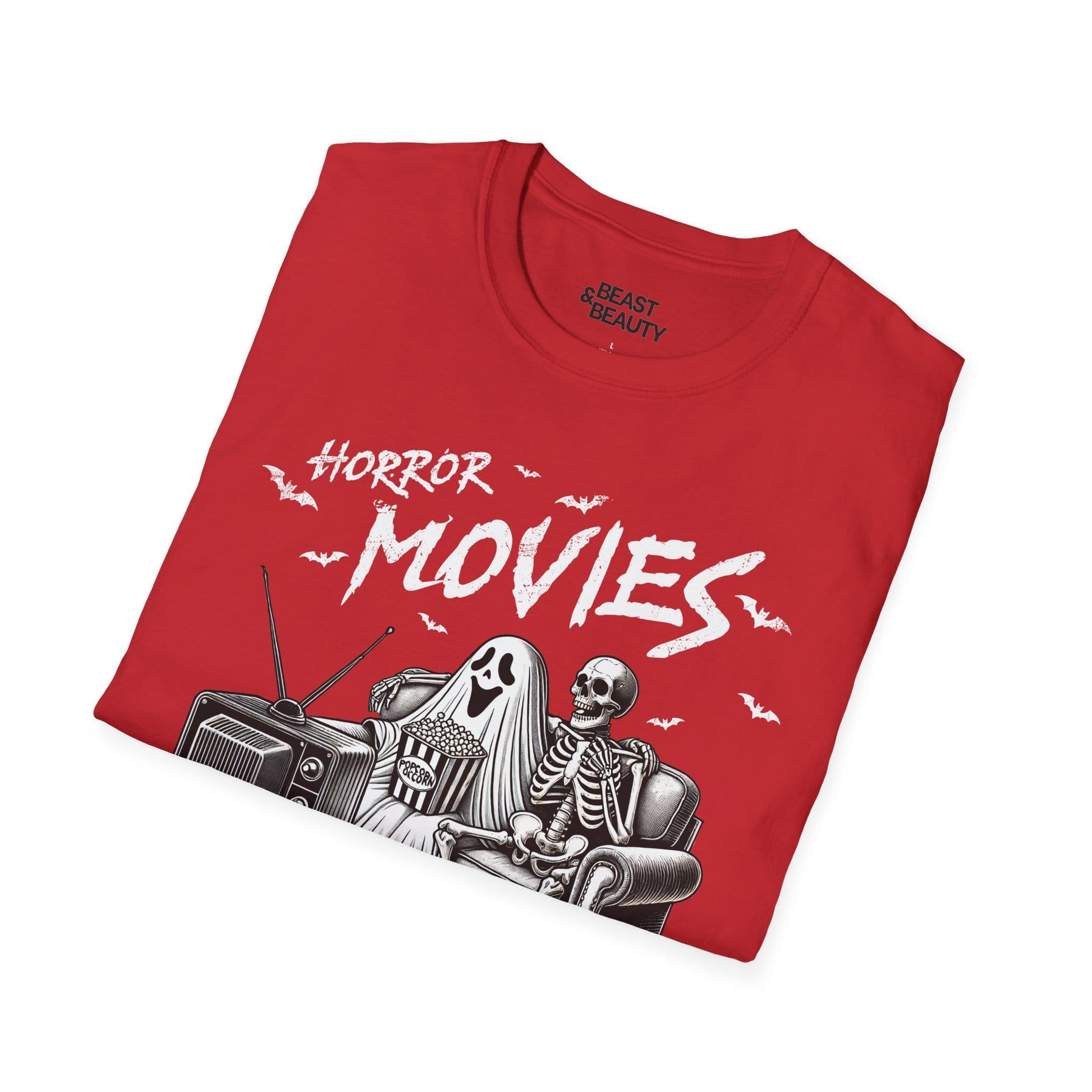 horror movies and chill halloween t-shirt t-shirt eighth colour product image