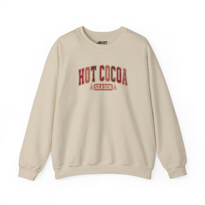 hot cocoa season sweatshirt sand sweatshirt Christmas gift idea