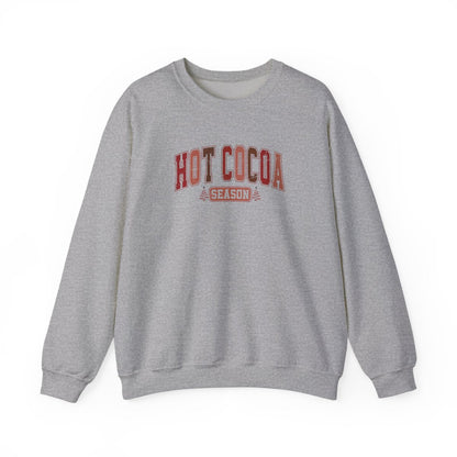 Hot Cocoa Season Sweatshirt - funny sweatshirt by Cheeky Business