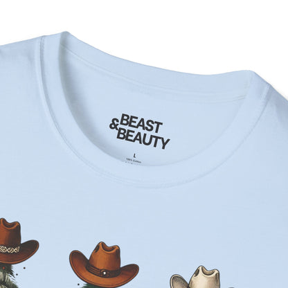 howdy christmas cowboy t-shirt t-shirt Christmas gift idea image 5