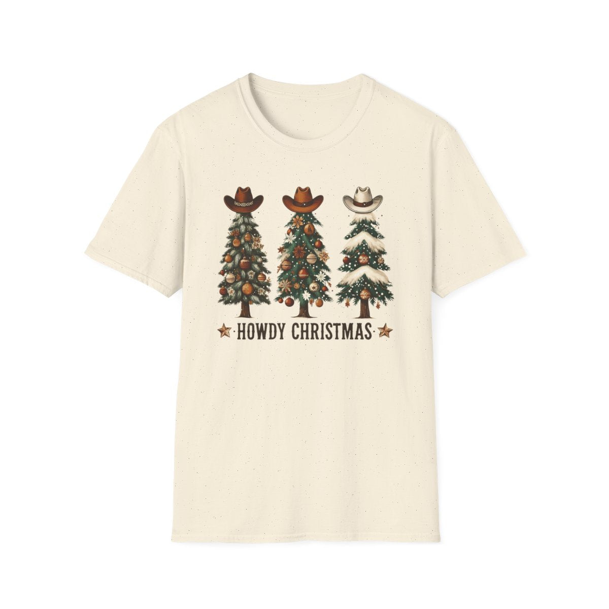 Howdy Christmas Cowboy T-Shirt - funny t-shirt by Cheeky Business