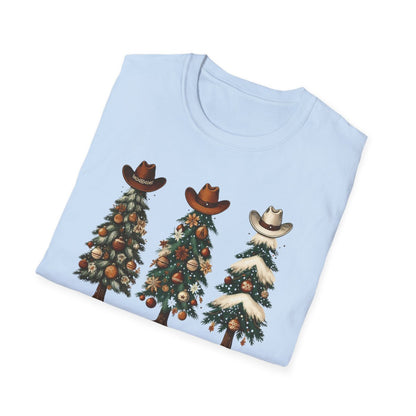 Howdy Christmas Cowboy T-Shirt - funny t-shirt by Cheeky Business