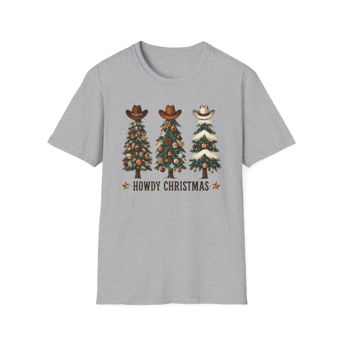Howdy Christmas Cowboy T-Shirt - funny t-shirt by Cheeky Business