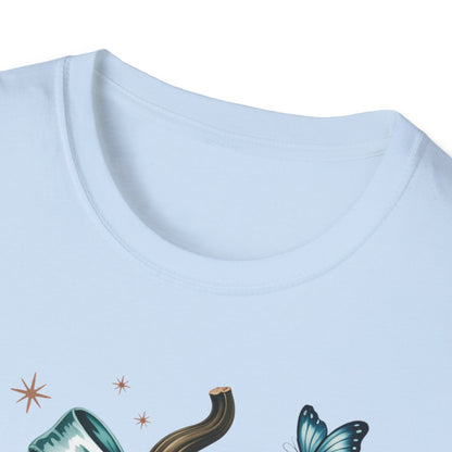 Howdy Fall Leopard Pumpkin T-Shirt - funny t-shirt by Cheeky Business