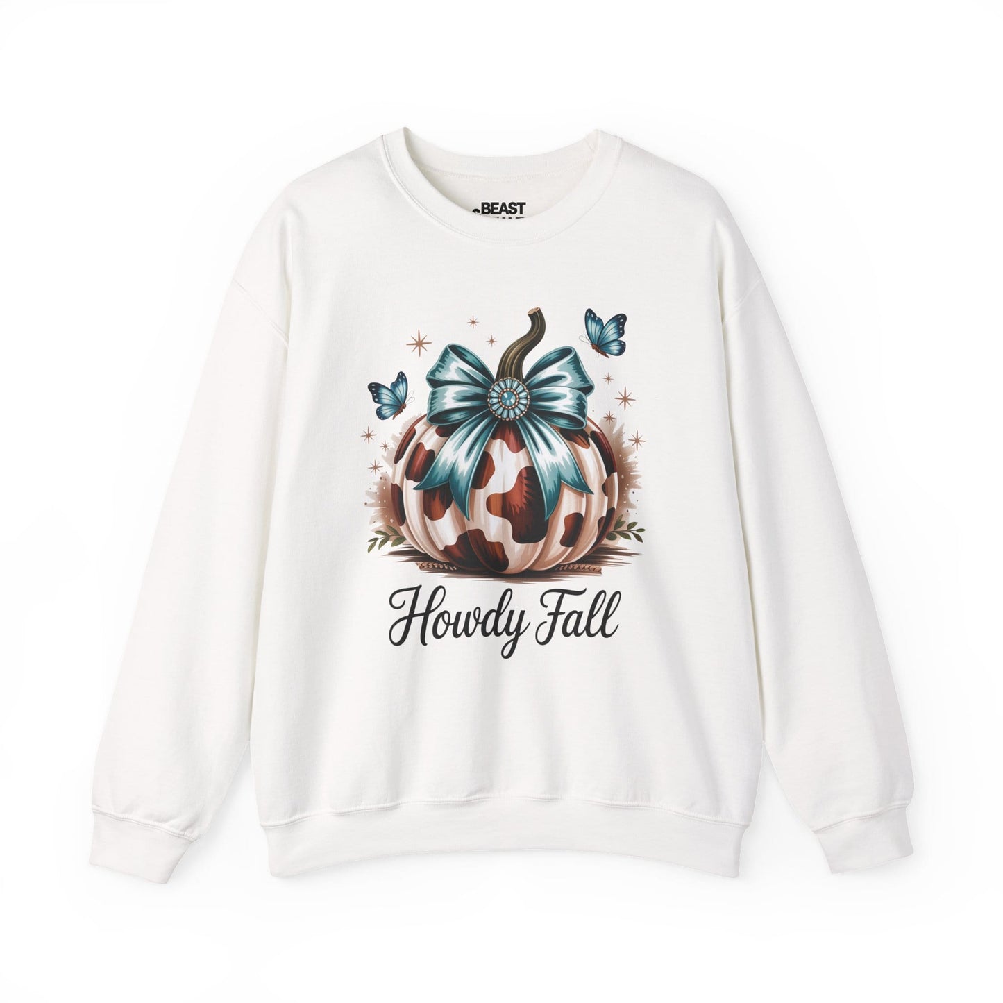 howdy fall western pumpkin sweatshirt white sweatshirt cowgirl gift idea