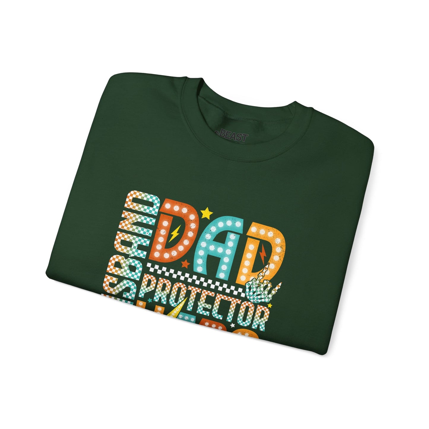 husband dad protector hero sweatshirt sweatshirt Father's Day gift idea image 5