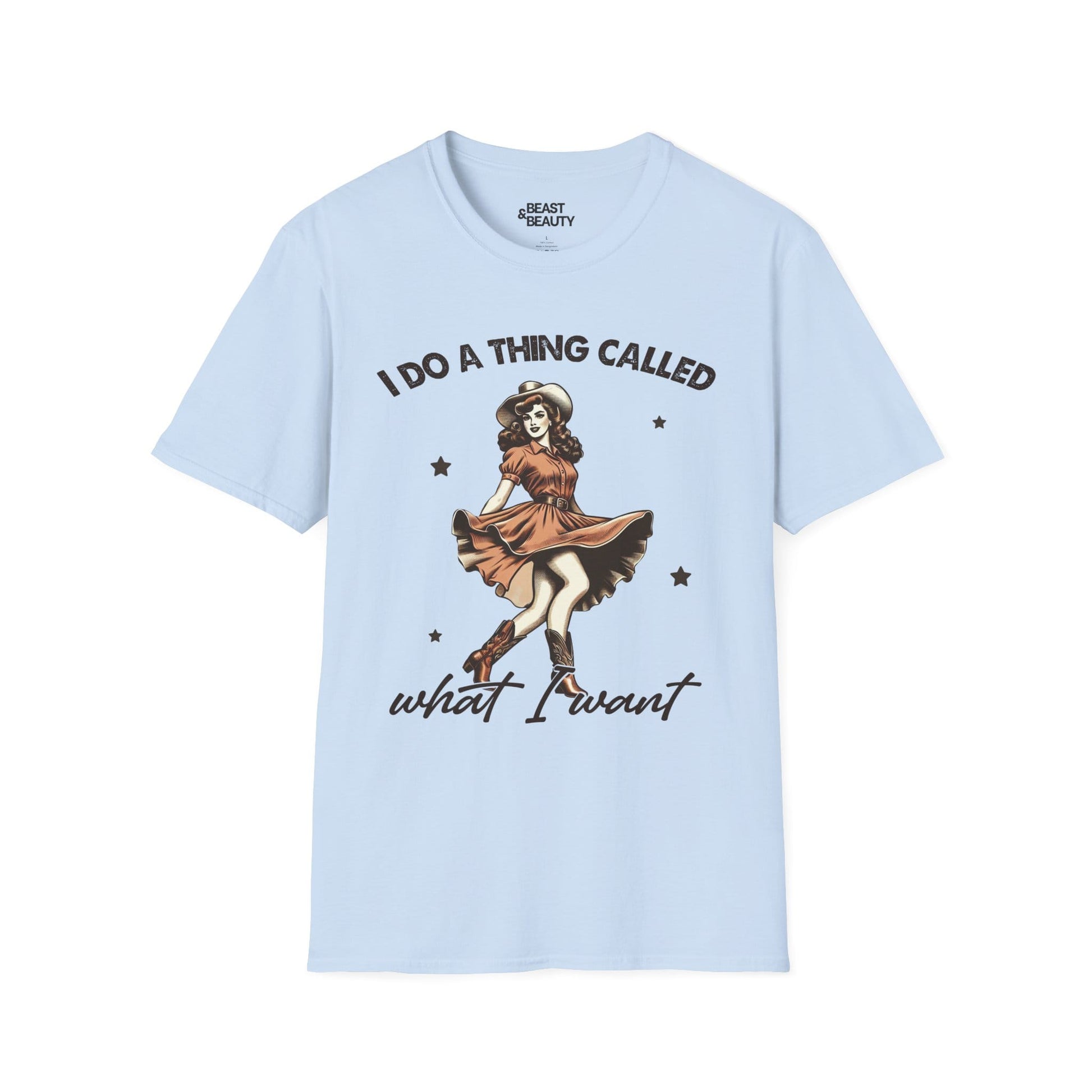 I Do a Thing Called What I Want T-Shirt t-shirt product image 2 from Beast and Beauty