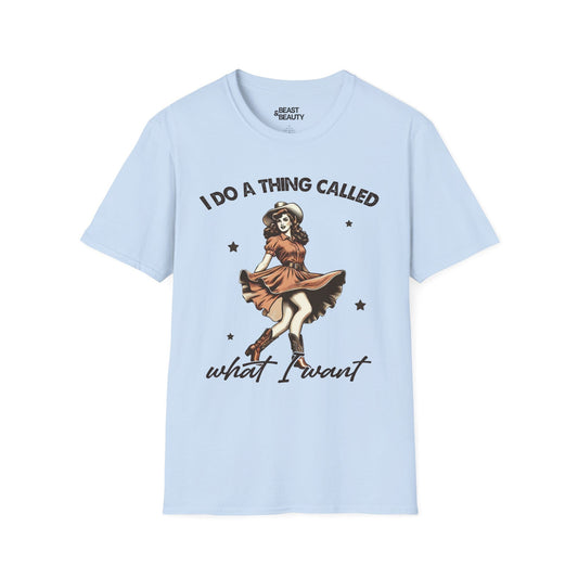 I Do a Thing Called What I Want T-Shirt t-shirt product image 2 from Beast and Beauty