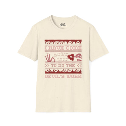 i have come to do the devil's work halloween t-shirt t-shirt second colour product image