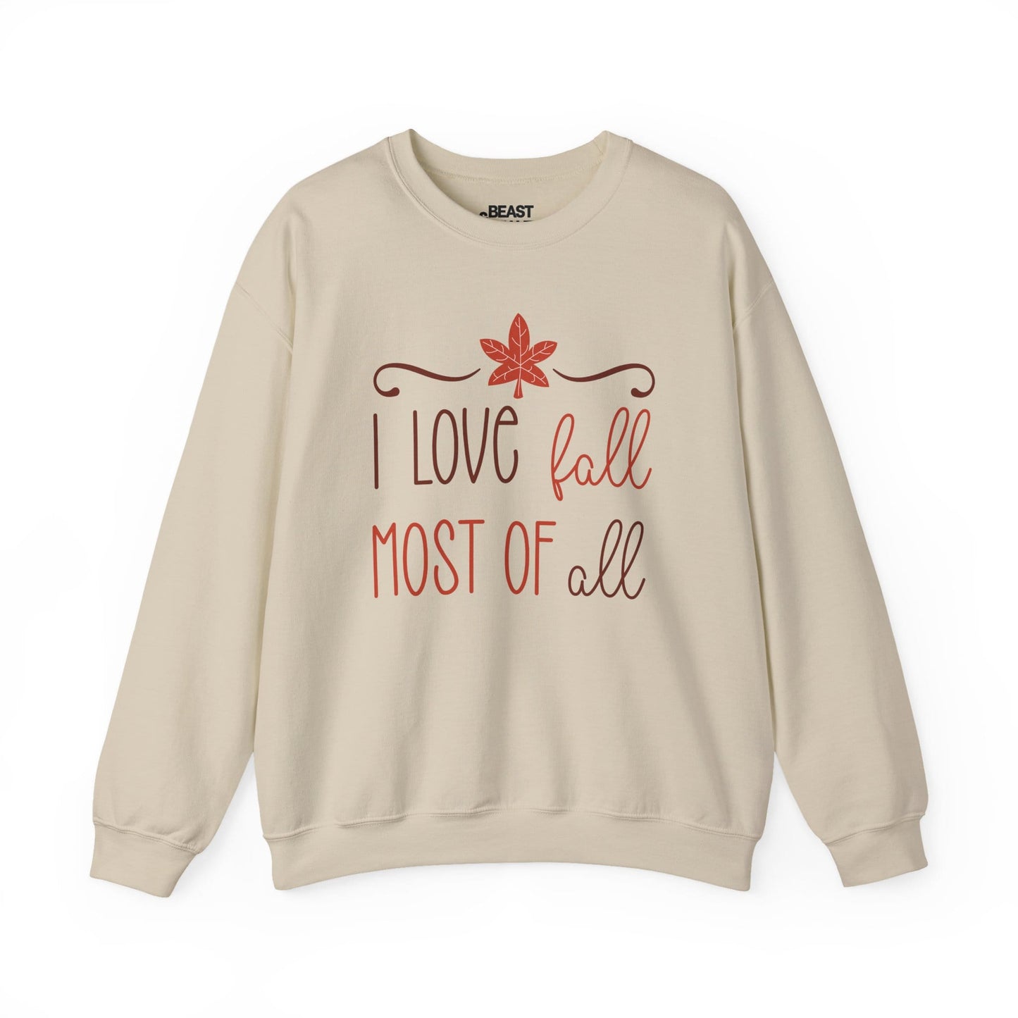 i love fall most of all sweatshirt sand sweatshirt gift gift idea