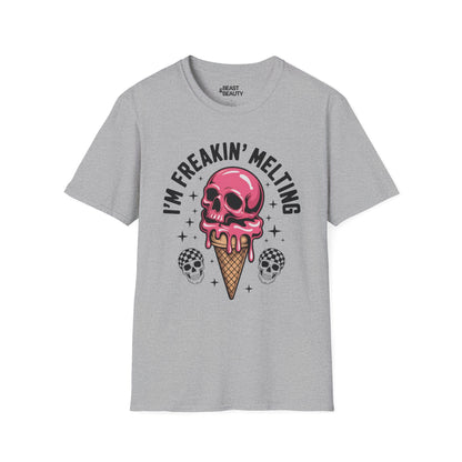 i'm freakin melting t-shirt sport grey t-shirt gift gift idea