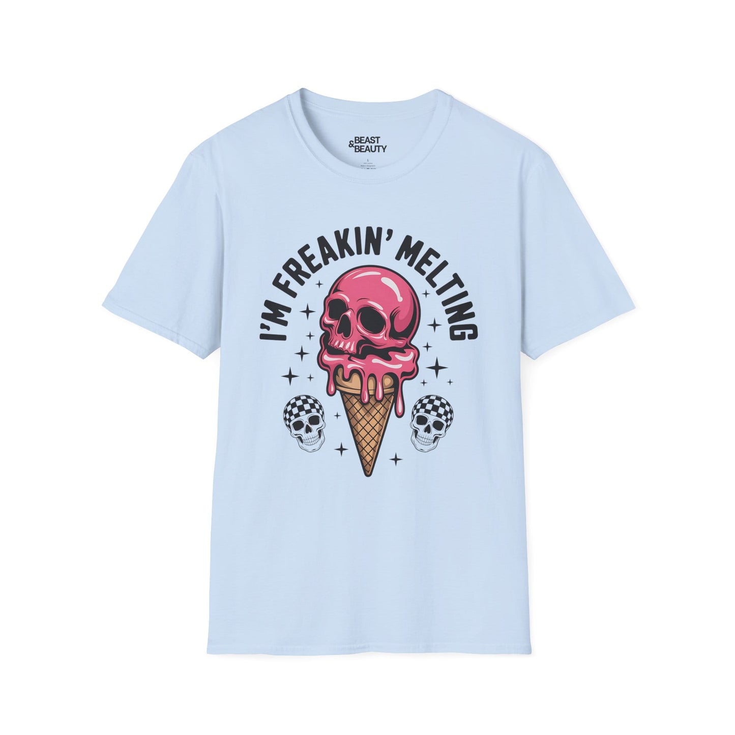 i'm freakin melting t-shirt light blue t-shirt gift gift idea