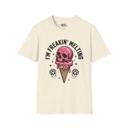 i'm freakin melting t-shirt natural t-shirt gift gift idea