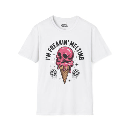 i'm freakin melting t-shirt white t-shirt gift gift idea