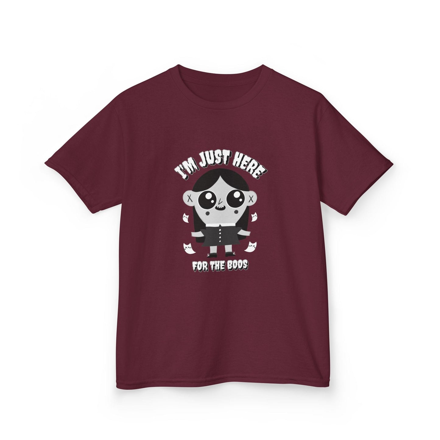 I'm Just Here For The Boos Halloween Kids T-Shirt t-shirt product image 3 from Beast and Beauty