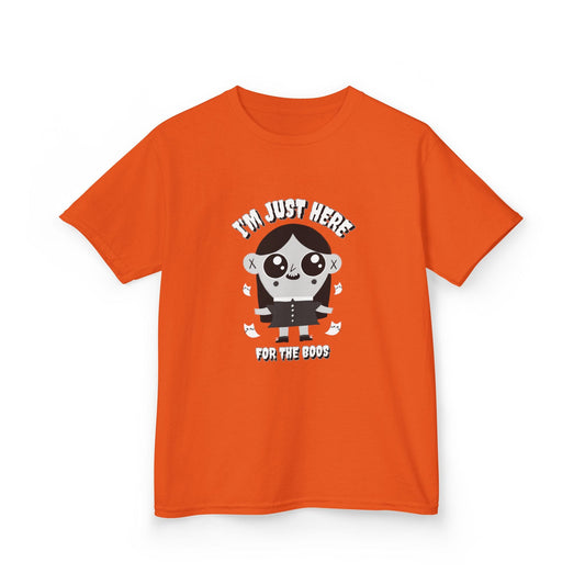 I'm Just Here For The Boos Halloween Kids T-Shirt t-shirt product image 2 from Beast and Beauty