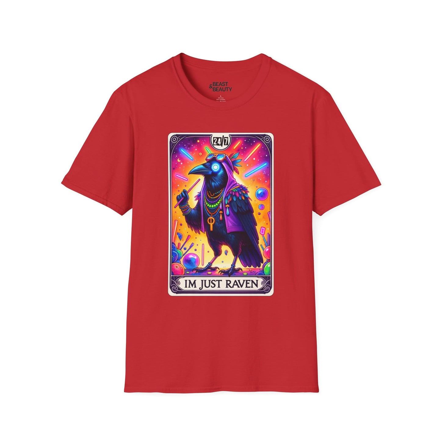 i'm just raven tarot graphic t-shirt t-shirt sixth colour product image