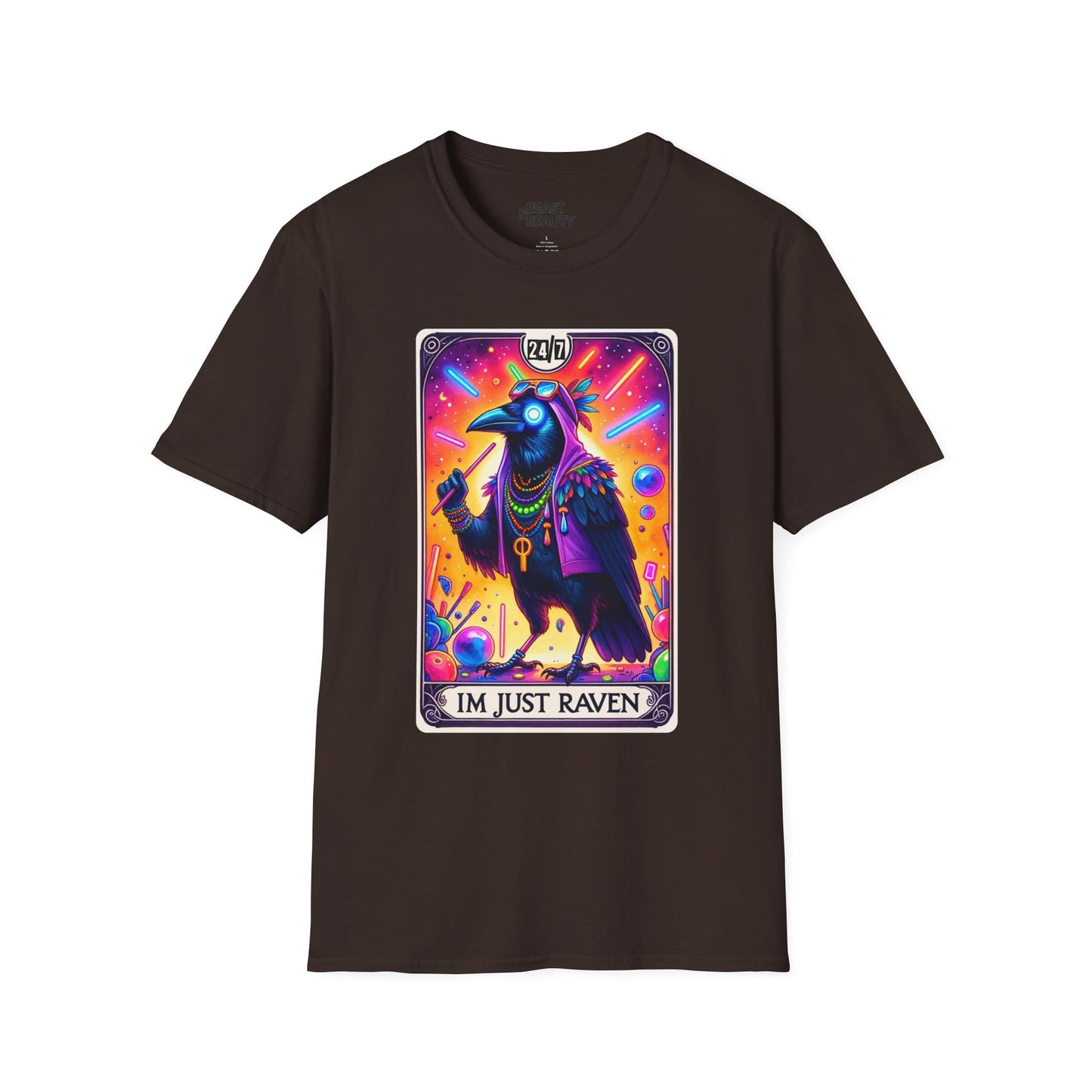 i'm just raven tarot graphic t-shirt t-shirt third colour product image