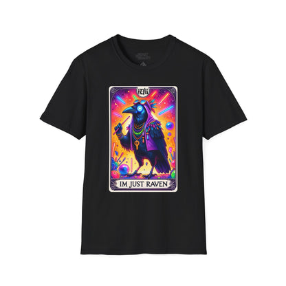i'm just raven tarot graphic t-shirt t-shirt alternate colour product image