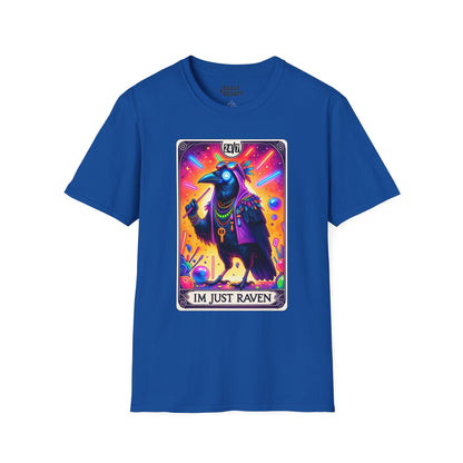 i'm just raven tarot graphic t-shirt t-shirt front product image