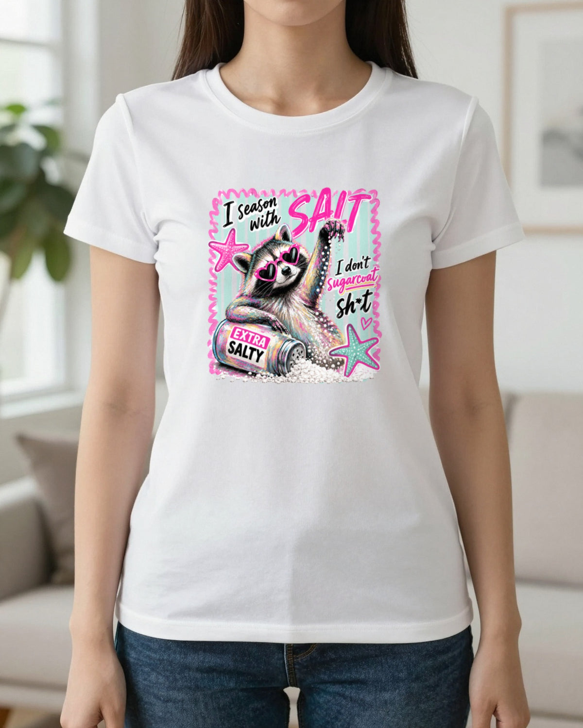 I Season With Salt T-Shirt & Sweatshirt worn