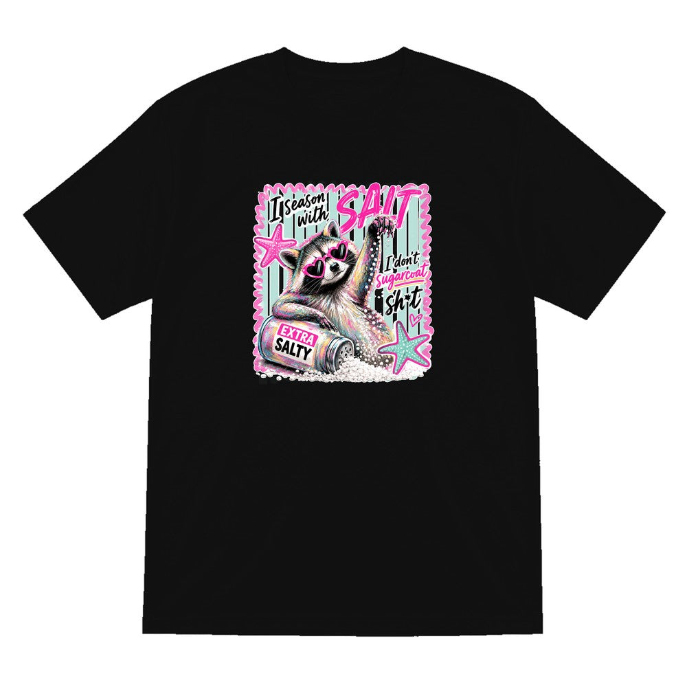 I Season With Salt T-Shirt & Sweatshirt T-Shirt in Black