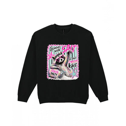 I Season With Salt T-Shirt & Sweatshirt Sweatshirt in Black