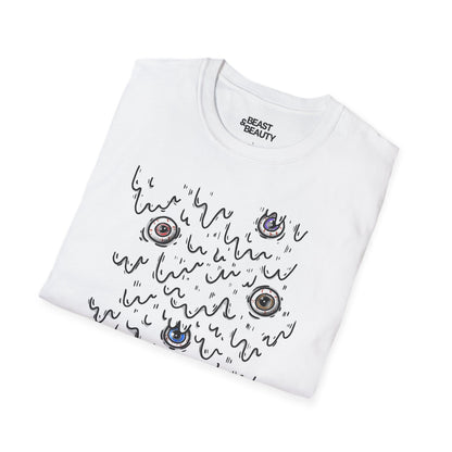 i see you creepy eyes halloween t-shirt t-shirt fifth colour product image