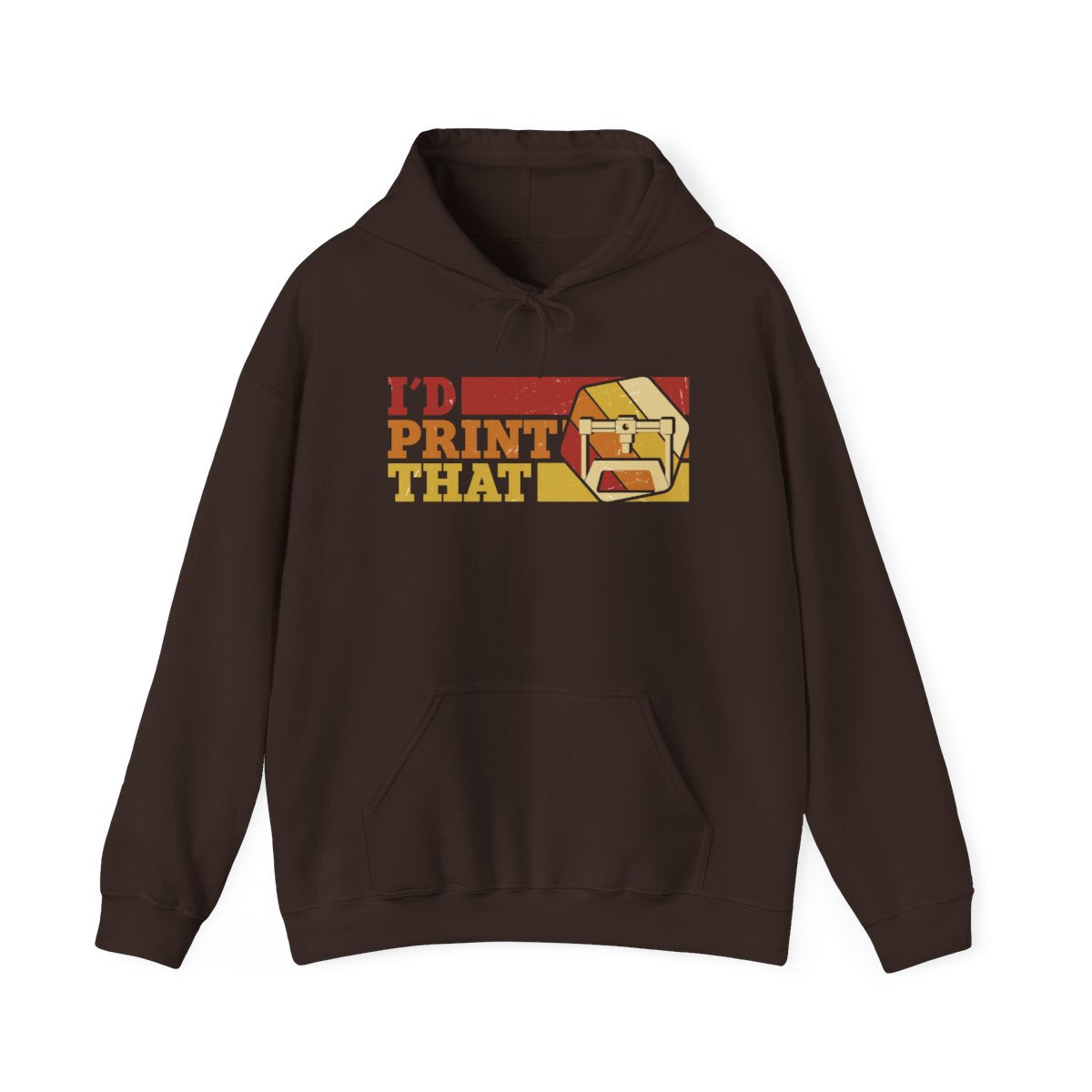 I'd Print That Hoodie - funny hoodie by Cheeky Business